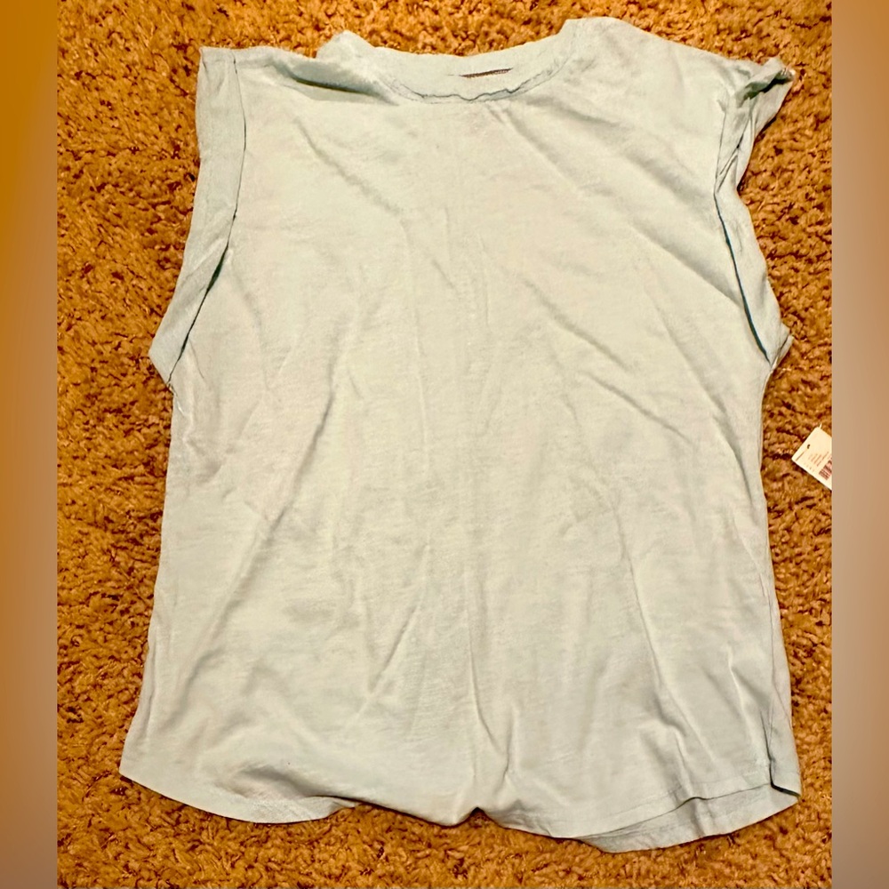 ANTHROPOLOGIE - Teal Shirt